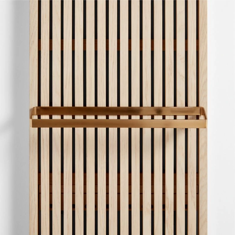 Batten 15" Brass Bath Towel Bar