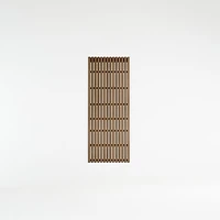 Batten Brown Oak 24" Back Storage Slatwall Panel