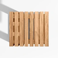 Batten Natural Teak Outdoor C Table