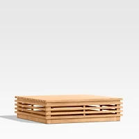 Batten Natural Teak Outdoor Coffee Table