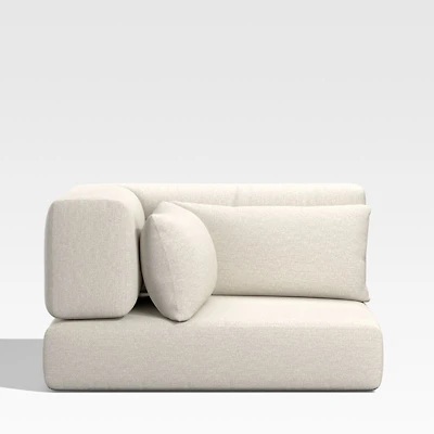 Batten Oat Outdoor Sectional Corner Cushion