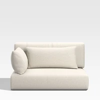Batten Canvas Black Sunbrella ® Outdoor Sectional Chair Cushion