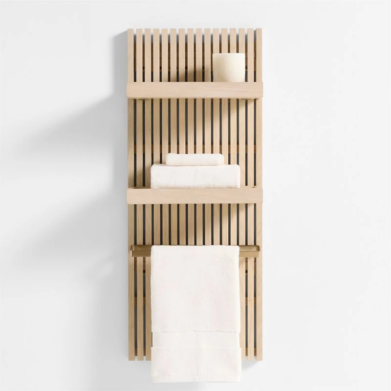 Batten 15" Brass Bath Towel Bar