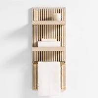 Batten 15" Brass Bath Towel Bar