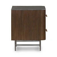 Baylor 26" Brown Oak Nightstand