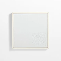 "Bayview" Framed Canvas Wall Art 21.5"x21.5" by Lana Barkhordarian Burstein for Athena Calderone