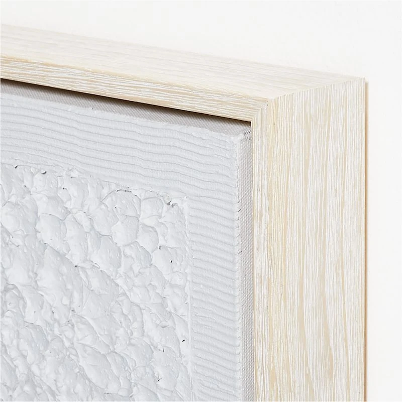 "Bayview" Framed Canvas Wall Art 21.5"x21.5" by Lana Barkhordarian Burstein for Athena Calderone