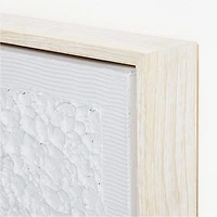 "Bayview" Framed Canvas Wall Art 21.5"x21.5" by Lana Barkhordarian Burstein for Athena Calderone