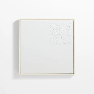 "Bayview" Framed Canvas Wall Art 21.5"x21.5" by Lana Barkhordarian Burstein for Athena Calderone