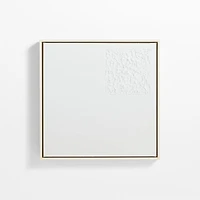 "Bayview" Framed Canvas Wall Art 21.5"x21.5" by Lana Barkhordarian Burstein for Athena Calderone