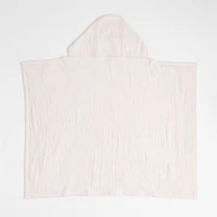 Baby's First Pink Organic Hooded Baby Towel