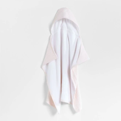 Baby's First Pink Organic Hooded Baby Towel