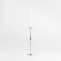 Beaded Medium Polished Chrome Taper Holder 14.5"