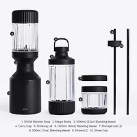 Beast ® Blender Mega 1200 Plus in Carbon Black