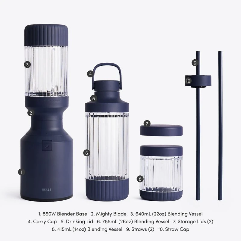 Beast ® Blender Mighty 850 Plus in Navy