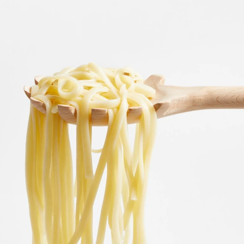 Crate & Barrel Beechwood Pasta Spoon