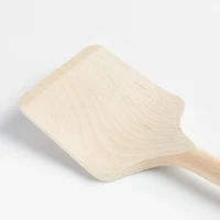 Crate & Barrel Beechwood Solid Turner
