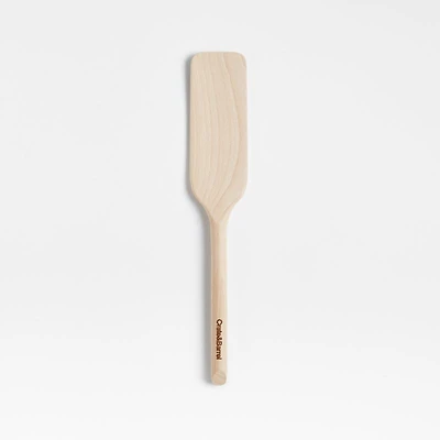 Crate & Barrel Beechwood Spurtle Turner