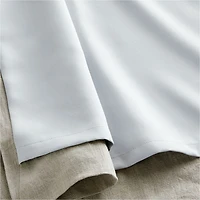 Warm Beige EUROPEAN FLAX ™-Certified Linen Blackout Window Curtain Panel 52"x108"