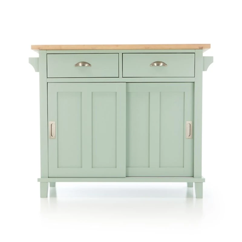 Belmont Mint Kitchen Island