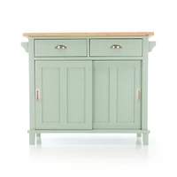 Belmont Mint Kitchen Island