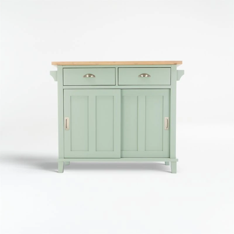 Belmont Mint Kitchen Island