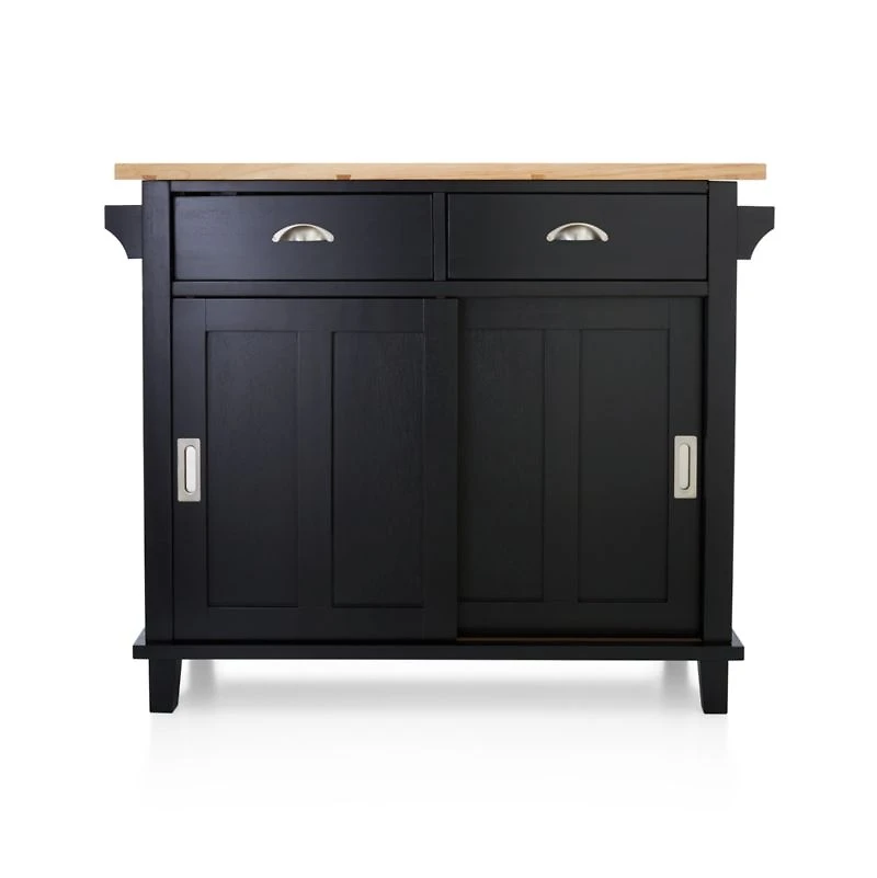 Belmont Black Kitchen Island