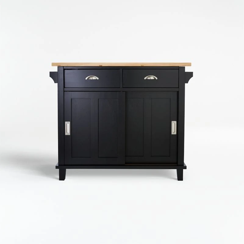 Belmont Black Kitchen Island