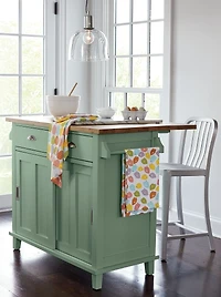 Belmont Mint Kitchen Island