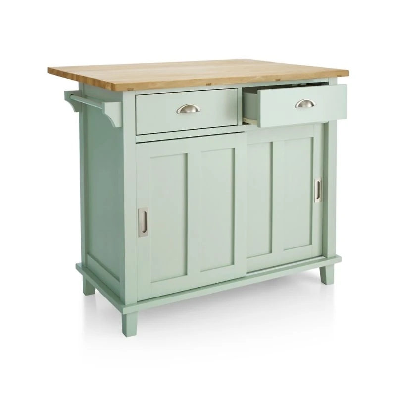 Belmont Mint Kitchen Island