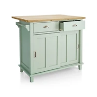 Belmont Mint Kitchen Island