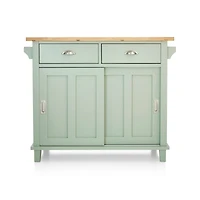 Belmont Mint Kitchen Island