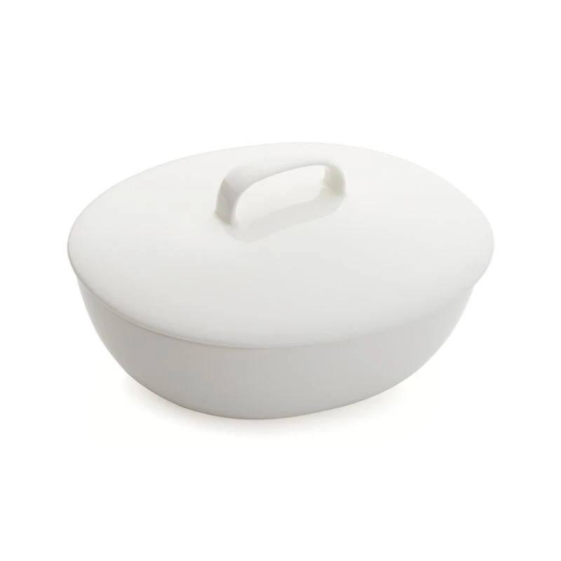 Bennett Oval Serving Bowl with Lid