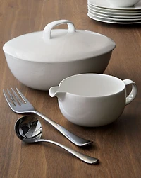 Bennett Oval Serving Bowl with Lid