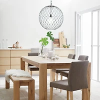 Hoyne 21.5" Iron Pendant Light