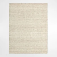 Big Sur Wool Handwoven Light Beige Area Rug 8'x10'