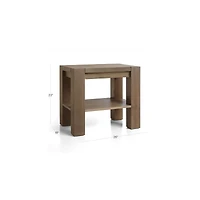 Big Sur Smoke Nightstand