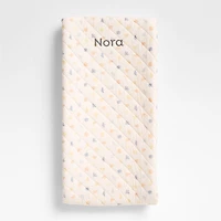 Birdie Blossoms Organic Cotton Baby Changing Pad Cover