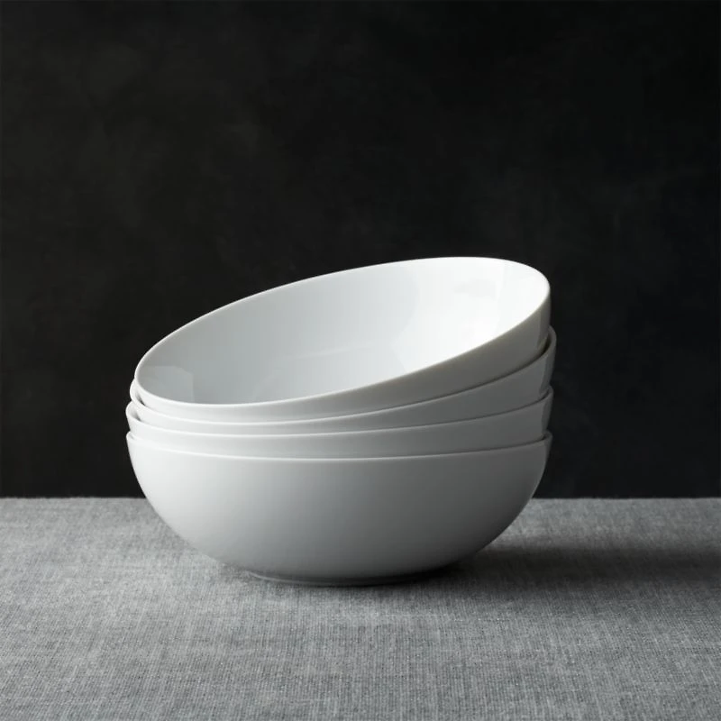 Bistro 8" Bowls, Set of 4
