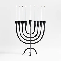 Black Metal Menorah