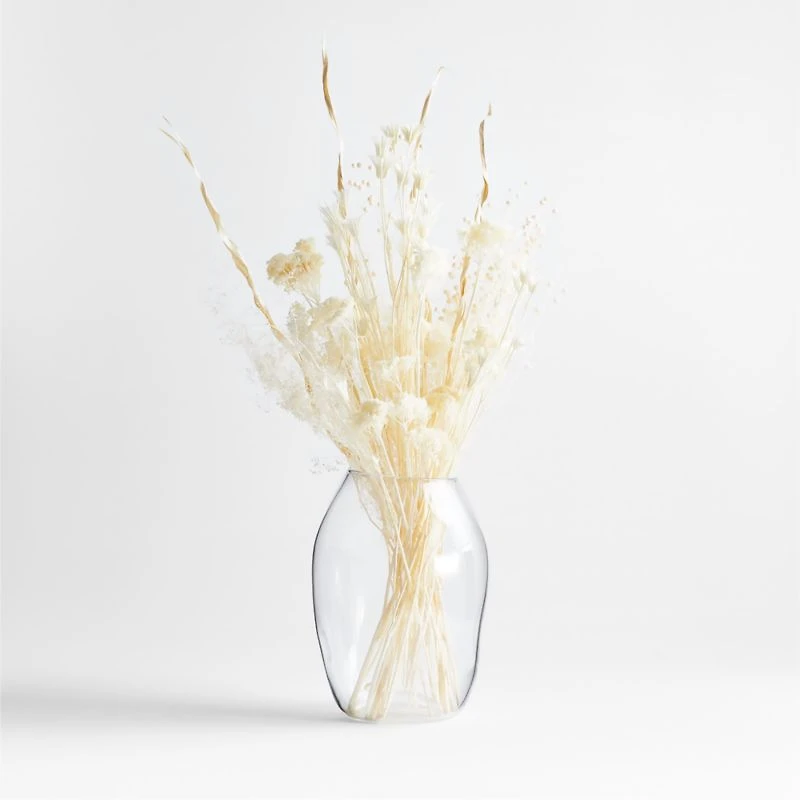 Bleached Yarrow and Gypso Dried Bouquet