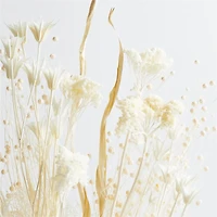 Bleached Yarrow and Gypso Dried Bouquet