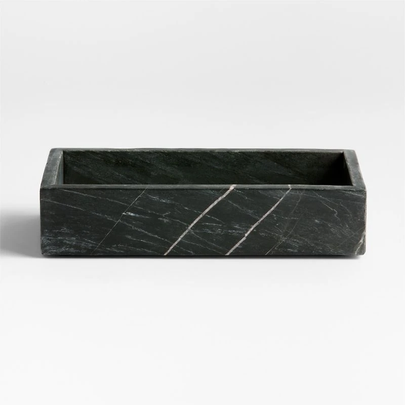 Bleecker Black Marble Napkin Holder