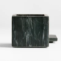 Bleecker Black Marble Square Canister