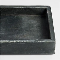 Bleecker Black Marble Vanity Tray