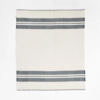 Black and White Striped Kids Blanket
