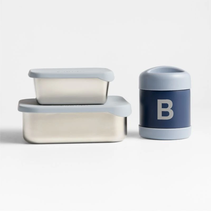 Stainless Steel Dual Compartment Lunch Container