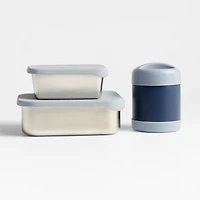 Stainless Steel Dual Compartment Lunch Container