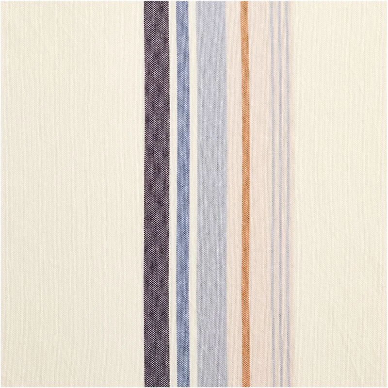 Yarn Dyed Stripe Organic Cotton Curtain Panel 96