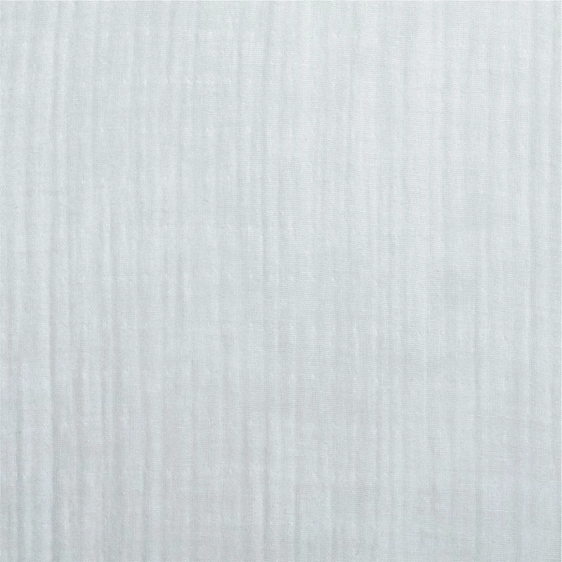 96" Blue Tie Muslin Organic Cotton Curtain Panel